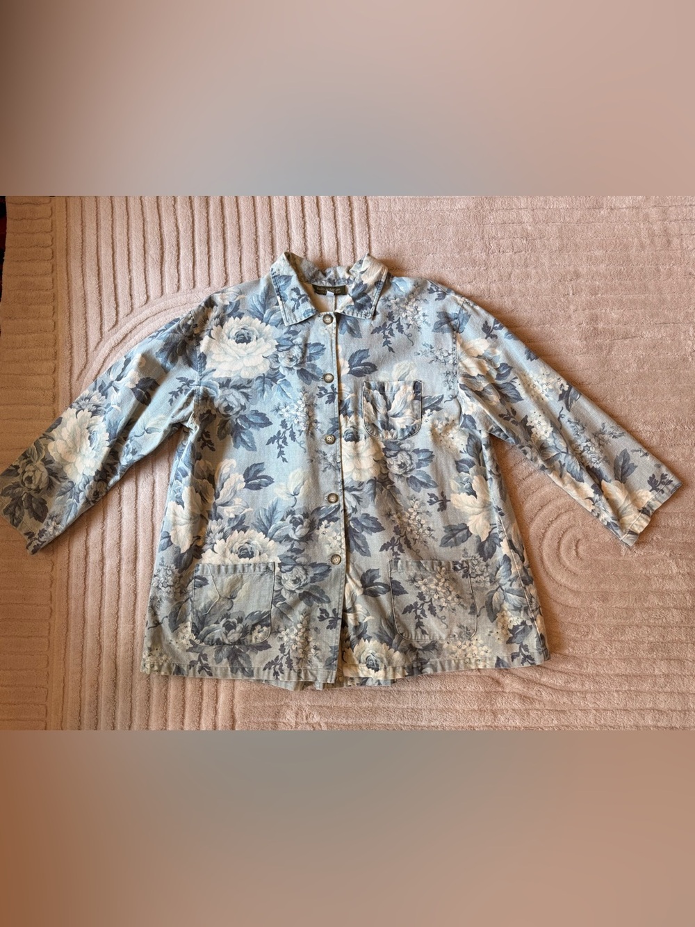 Smith & Hawken Botanical Print Barn Jacket
